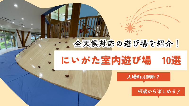 遊び場掲載数100件以上！にいがた室内遊び場特集！